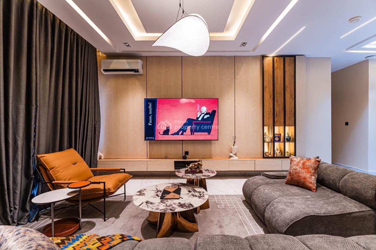 Luxury 3 Bedroom Duplex Self Compound with Private Pool, Ps5, Snooker,, Lekki Phase 1, Lekki, Lagos, Flat / Apartment Short Let