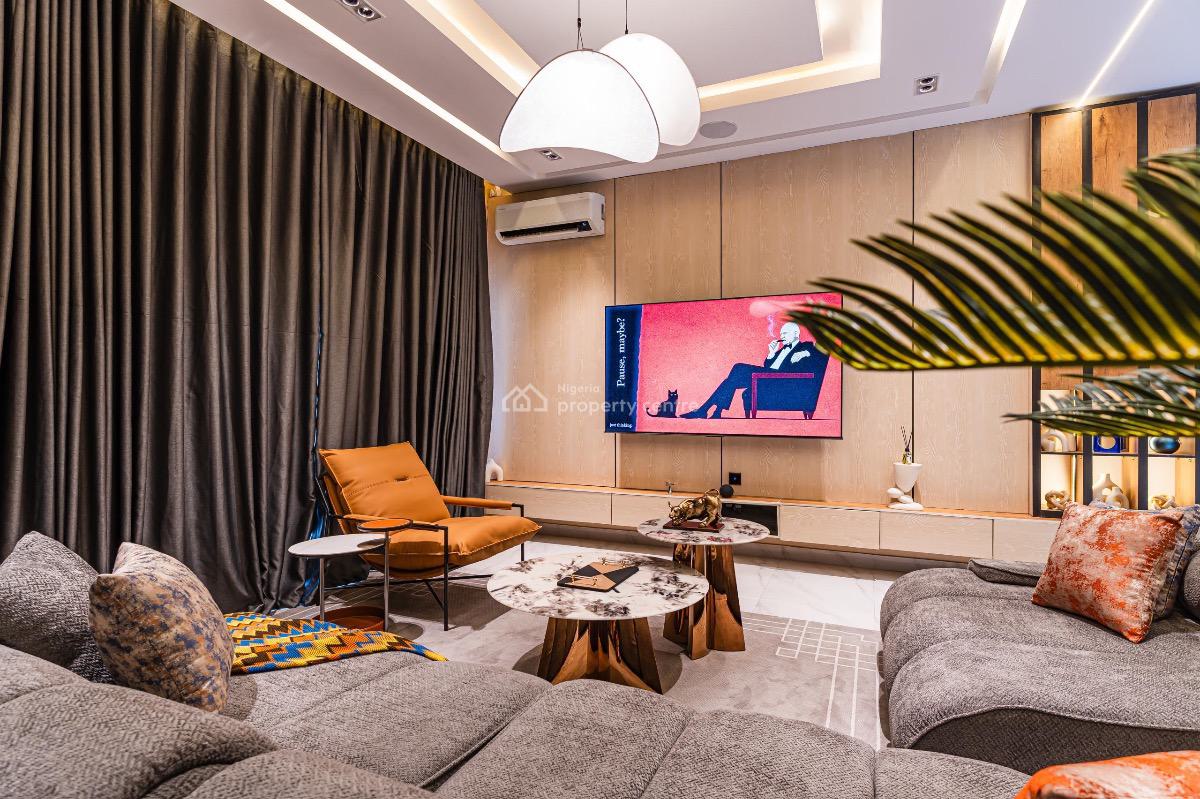 Luxury 3 Bedroom Duplex Self Compound with Private Pool, Ps5, Snooker,, Lekki Phase 1, Lekki, Lagos, Flat / Apartment Short Let