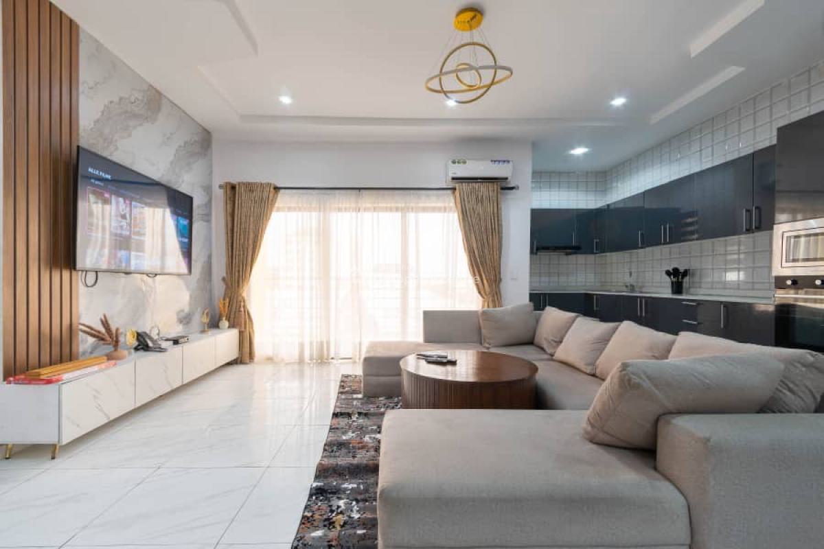 Luxurious and Spacious 1 Bedroom Apartment in a Secured Estate, Lekki Phase 1, Lekki, Lagos, Flat / Apartment Short Let