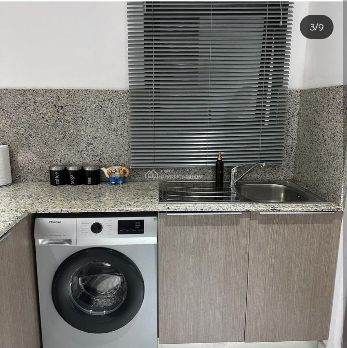 Luxurious and Spacious 1 Bedroom Apartment in a Secured Estate, Lekki Phase 1, Lekki, Lagos, Flat / Apartment Short Let