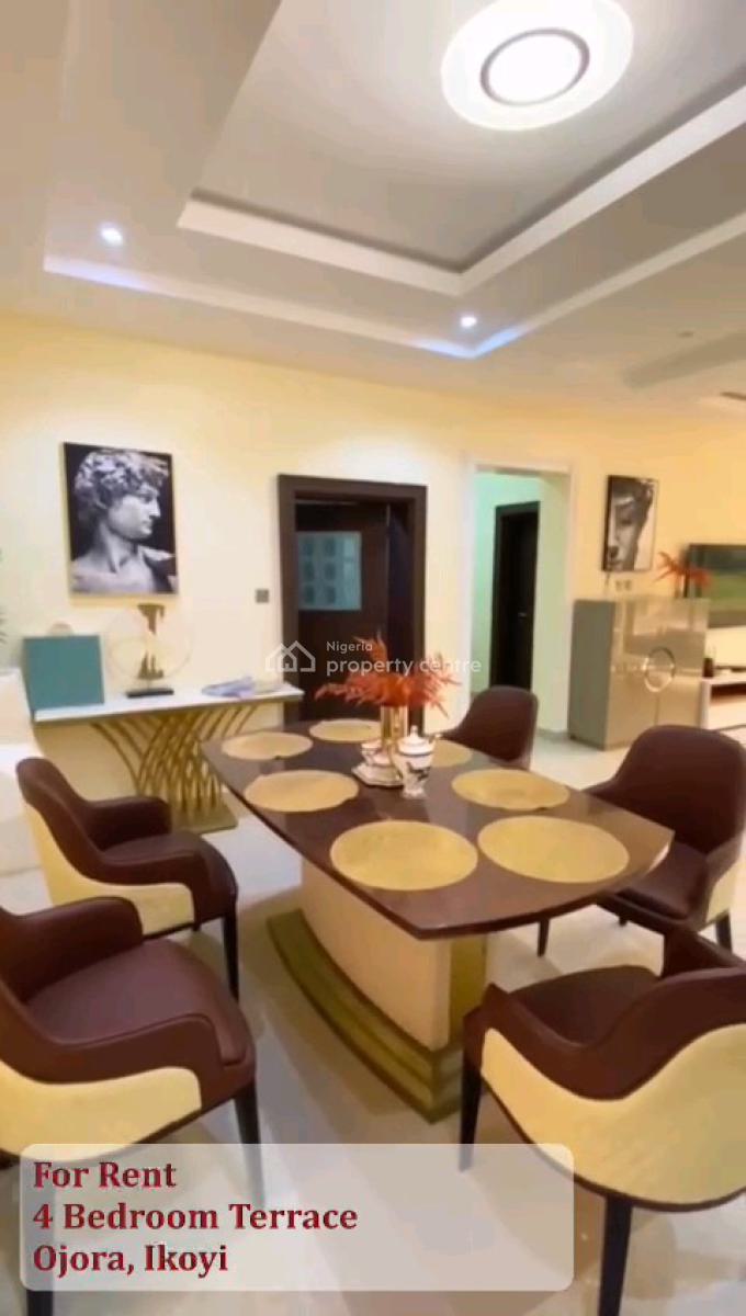 Lovely 4 Bedroom Terrace Duplex with 2 Kitchens (wet & Dry) & Bq, Ojora, Ikoyi, Ikoyi, Lagos, Terraced Duplex for Rent