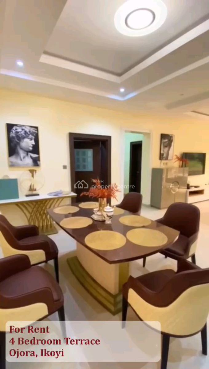 Lovely 4 Bedroom Terrace Duplex with 2 Kitchens (wet & Dry) & Bq, Ojora, Ikoyi, Ikoyi, Lagos, Terraced Duplex for Rent