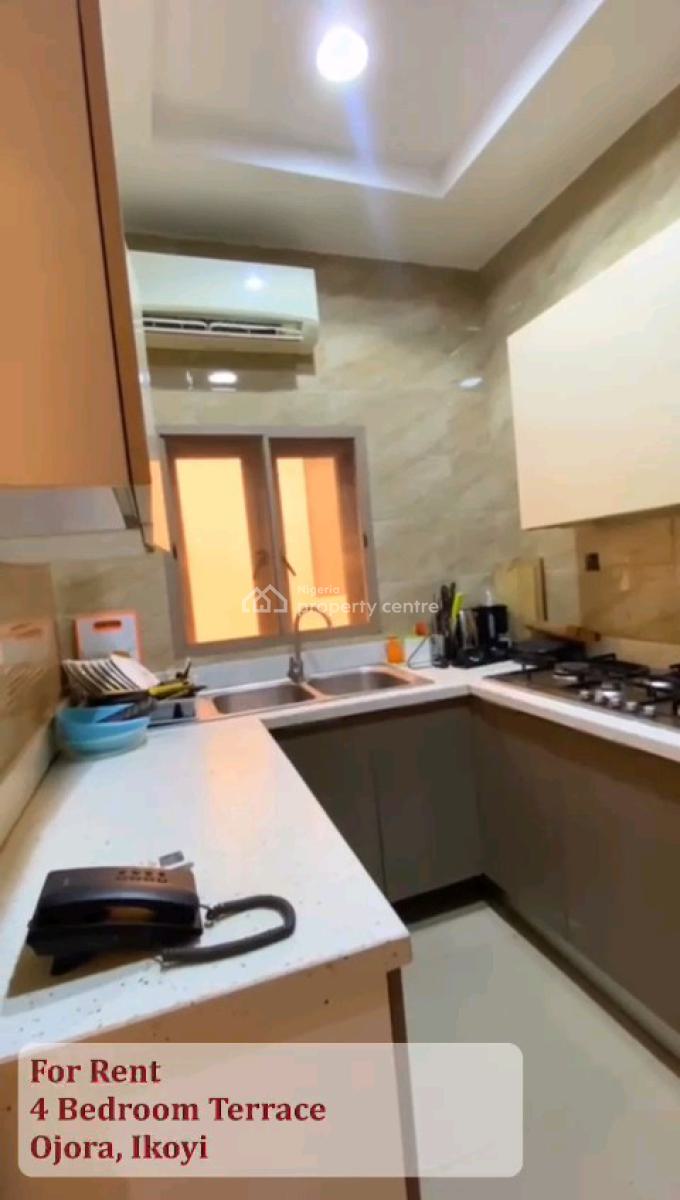 Lovely 4 Bedroom Terrace Duplex with 2 Kitchens (wet & Dry) & Bq, Ojora, Ikoyi, Ikoyi, Lagos, Terraced Duplex for Rent