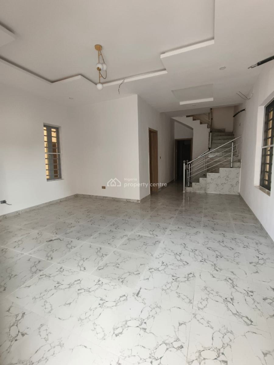 Fully Detached 4 Bedroom with Bq in a Fully Serviced Estate, Lekki County, Ikota, Lekki, Lagos, Detached Duplex for Rent