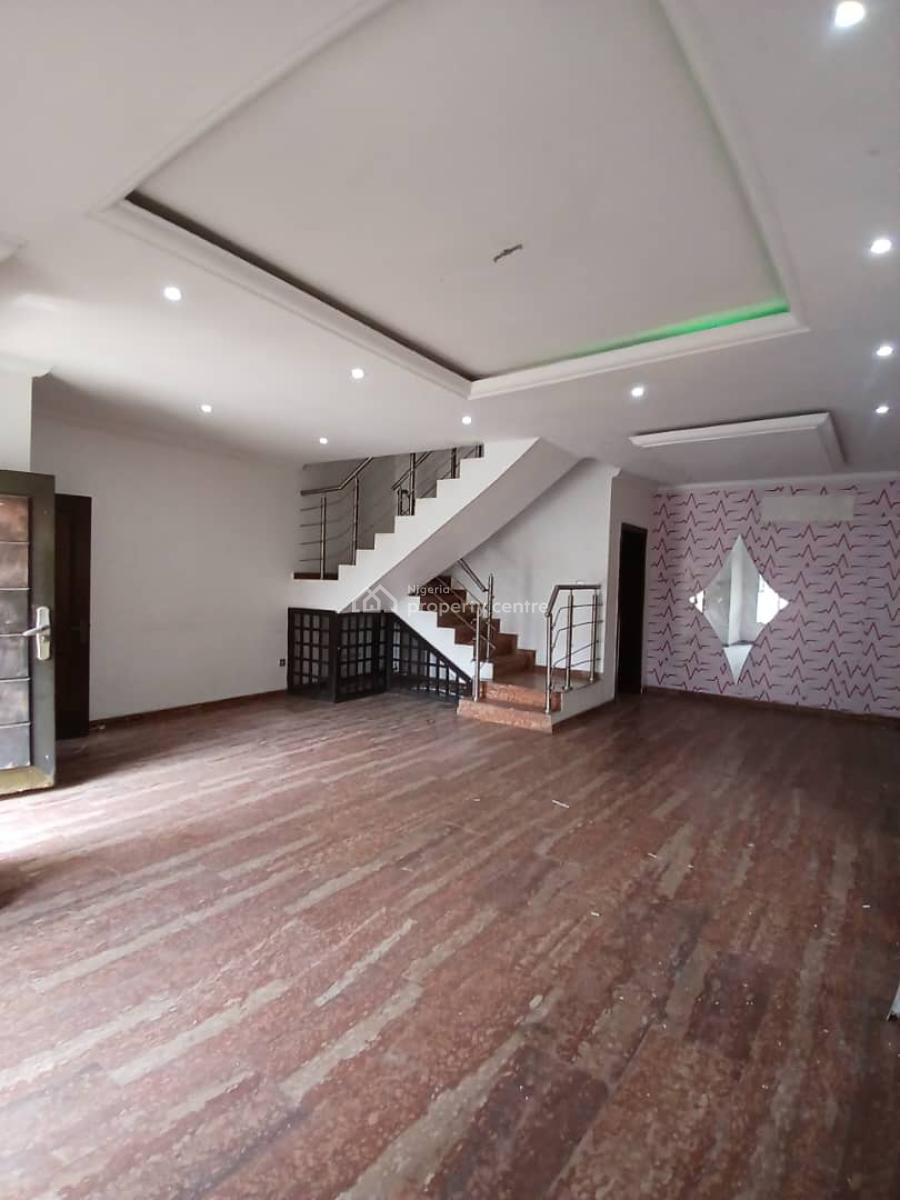 Magnifying 4 Bedroom Terrace Duplex on 3-floors with a Room Bq, Abiolas Court, Osapa, Lekki, Lagos, Terraced Duplex for Sale