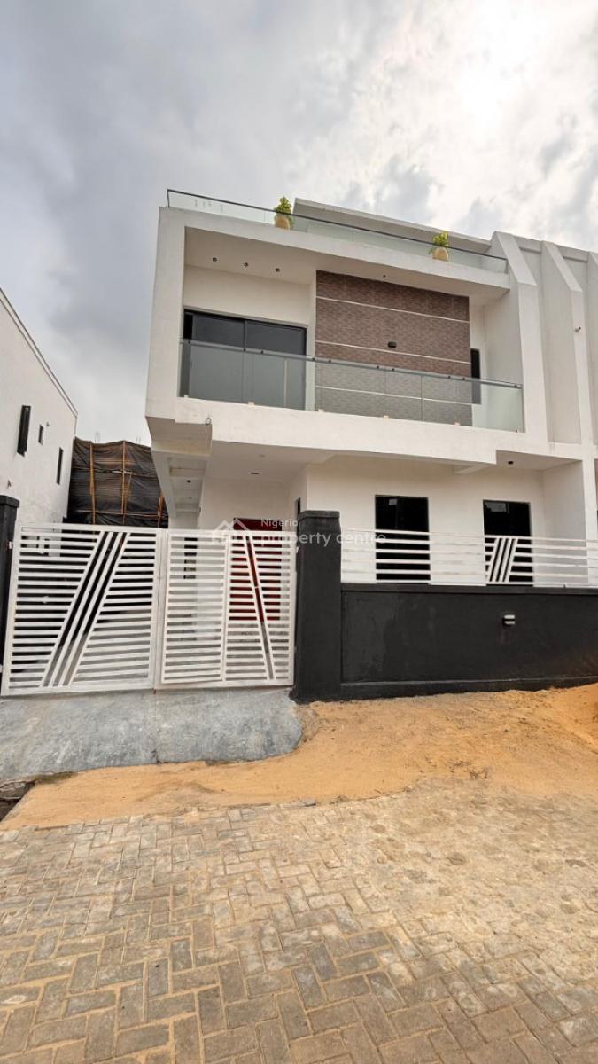 Luxury 4 Bedroom Semi Detached Duplex with Bq, By General Paint Abraham Adesanya, Ajah, Lagos, Semi-detached Duplex for Sale