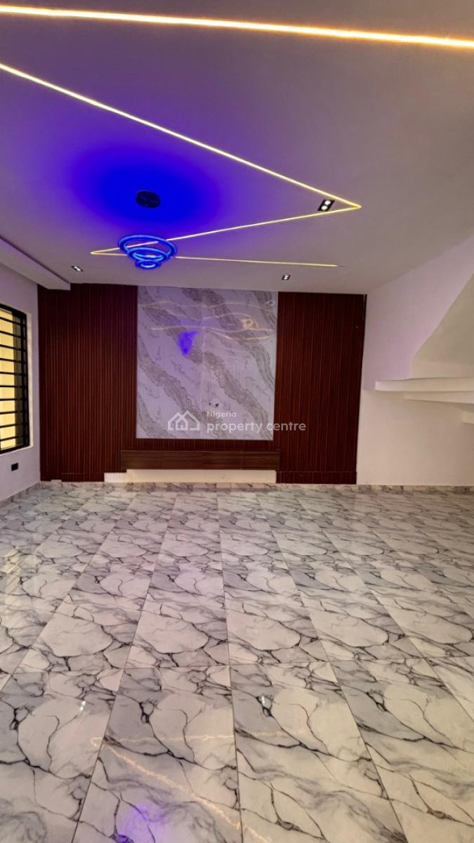 Luxury 4 Bedroom Semi Detached Duplex with Bq, By General Paint Abraham Adesanya, Ajah, Lagos, Semi-detached Duplex for Sale