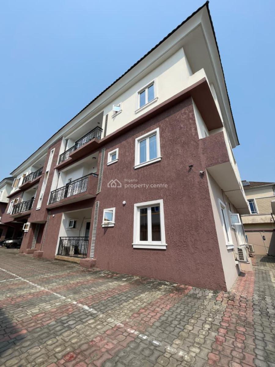 3 Bedroom Flat, Off Domino Pizza, Agungi, Lekki, Lagos, Flat / Apartment for Rent