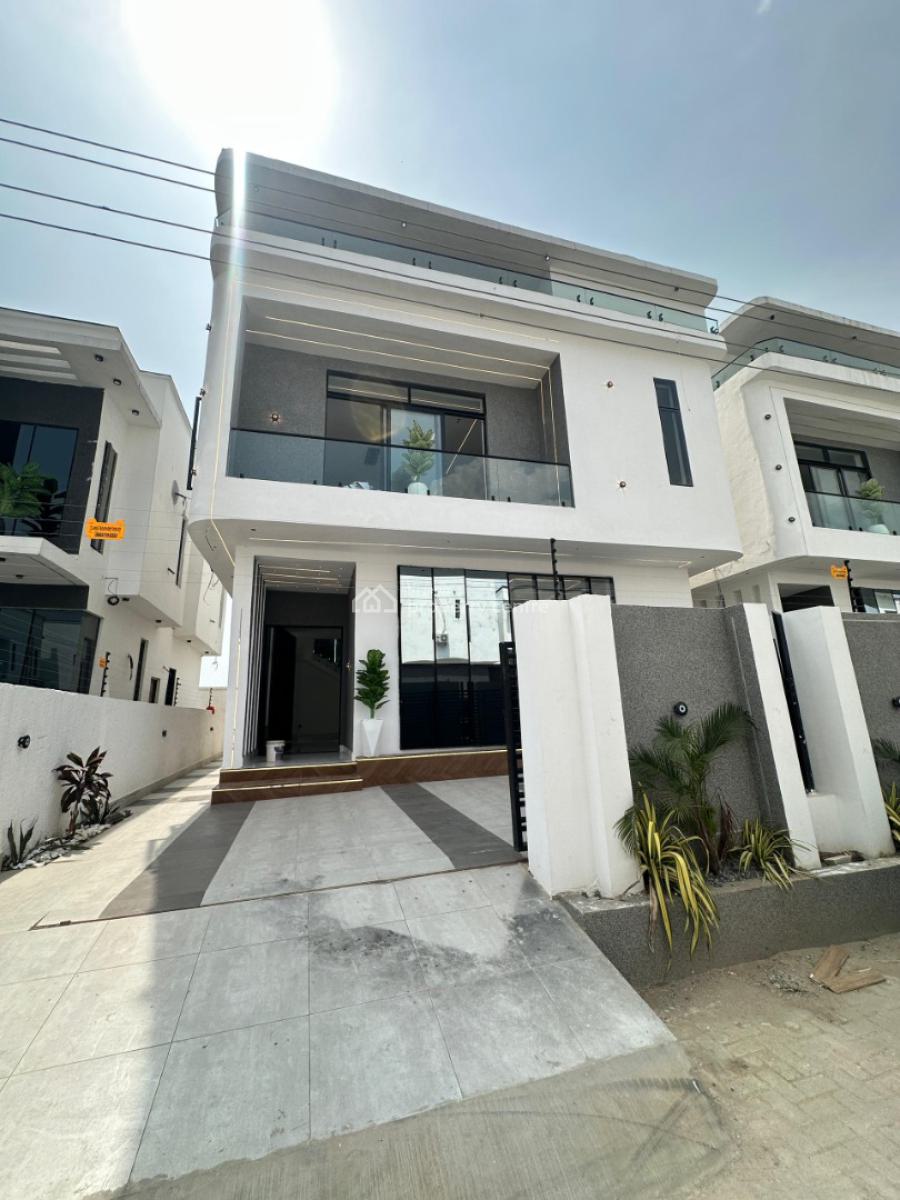 Exquisite Luxury Spacious 4 Bedroom Fully Detached Duplex with Bq, Lekki, Ajah, Lagos, Detached Duplex for Sale