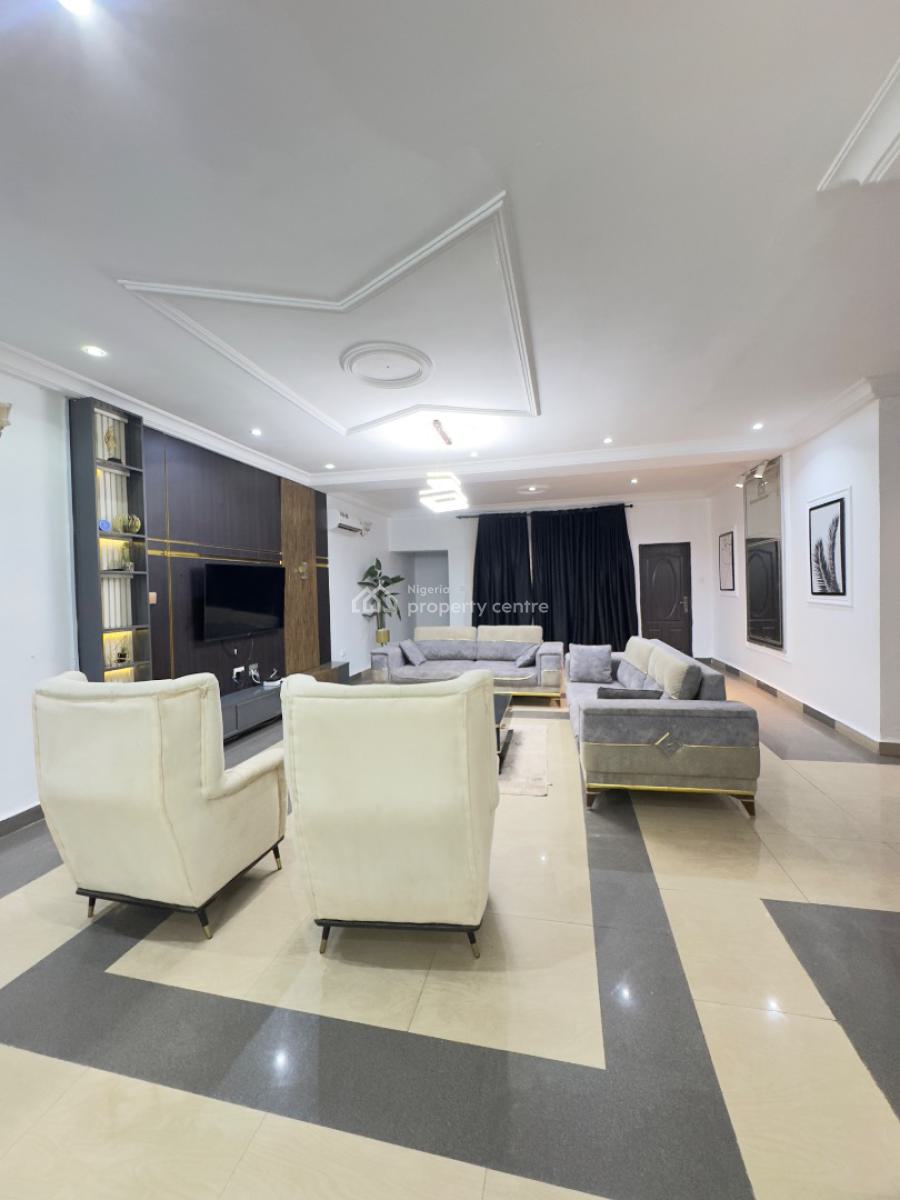 Furnished & Serviced 3 Bedroom Flat, Jahi, Jahi, Abuja, Flat / Apartment for Rent