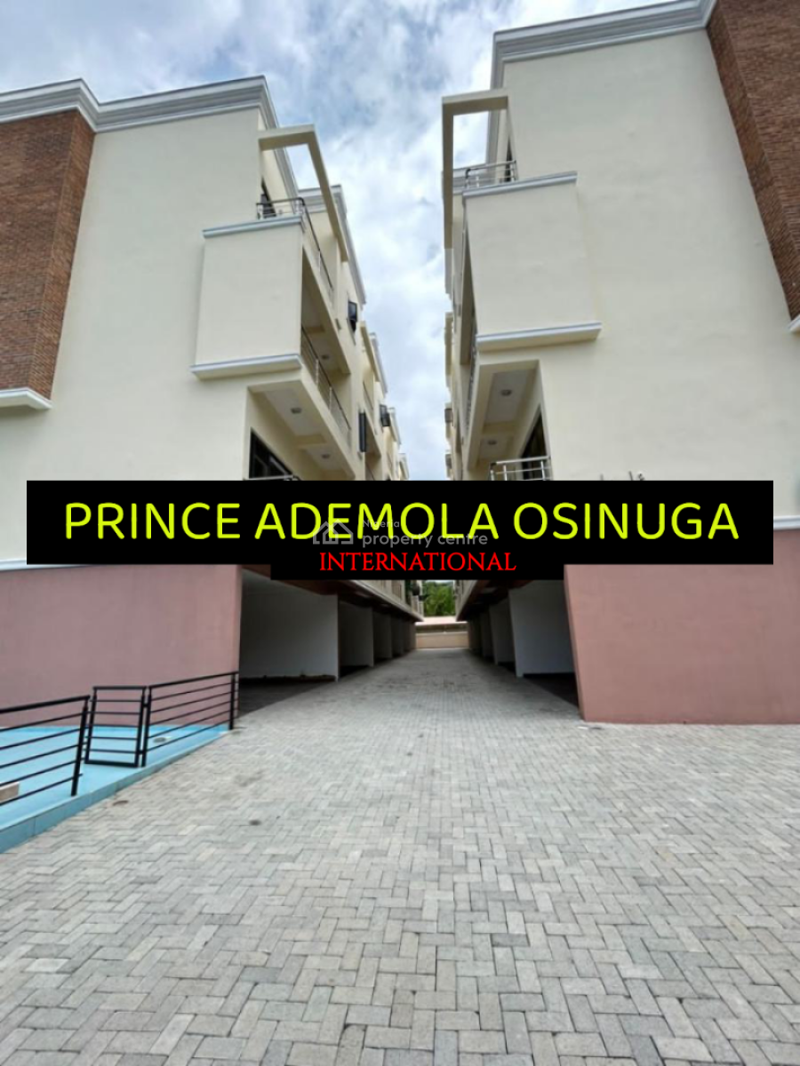 Premium 4 Bedroom Terrace House +bq+pool, Old Ikoyi Lagos, Old Ikoyi, Ikoyi, Lagos, Terraced Duplex for Rent