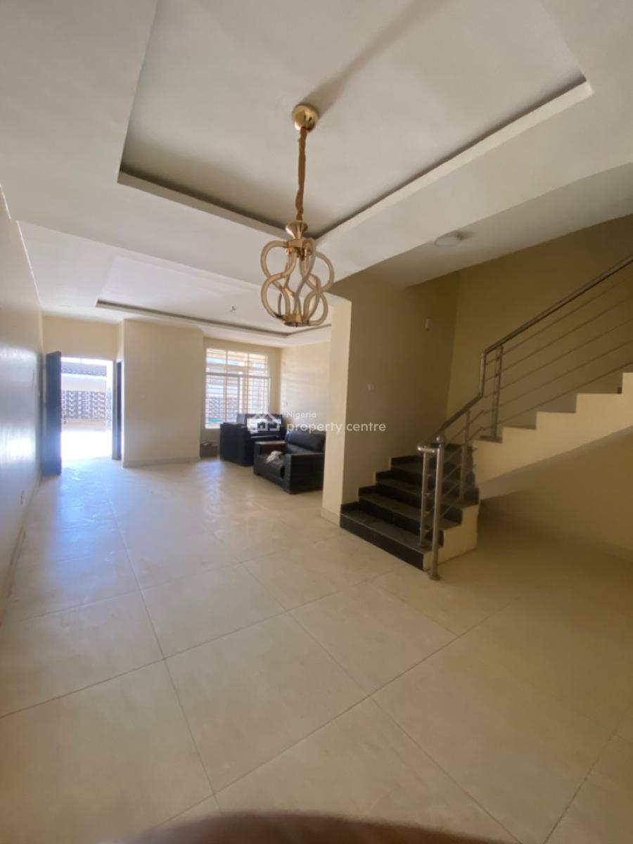 Luxury 4 Bedroom Flat with 1 Bq in a Clean and Secured Estate, Wuye, Abuja, Terraced Duplex for Rent