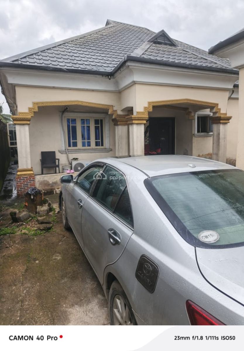 3 Bedroom & 2 Bedroom Detached Bungalow, Back of Happybite Rumpokwu, Port Harcourt, Rivers, Detached Bungalow for Sale