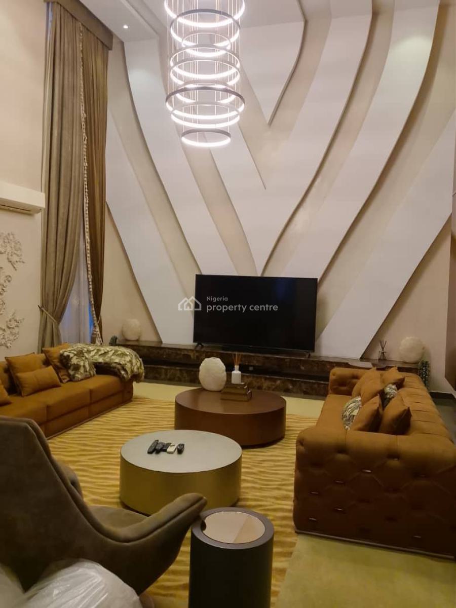 Furnished 5 Bedrooms Detached Duplex with Bq, Royal Garden Estate, Ajah, Lagos, Detached Duplex for Sale