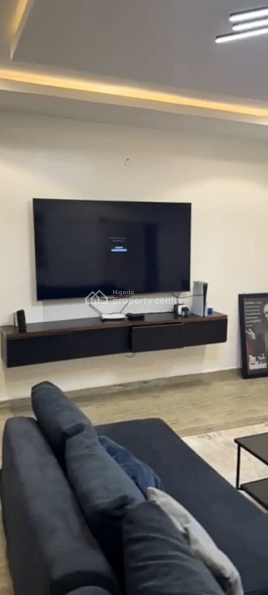 a Very Good Furnished & Serviced 2-bedroom Flat, Wuye District ( Video of The Apartment Is Attached), Wuye, Abuja, Flat / Apartment for Rent