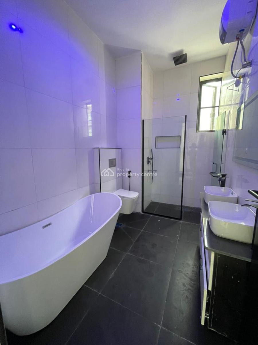 Well-finished 4-bedroom Semi-detached Home with Private Bq, Ikate, Lekki, Lagos, Semi-detached Duplex for Rent