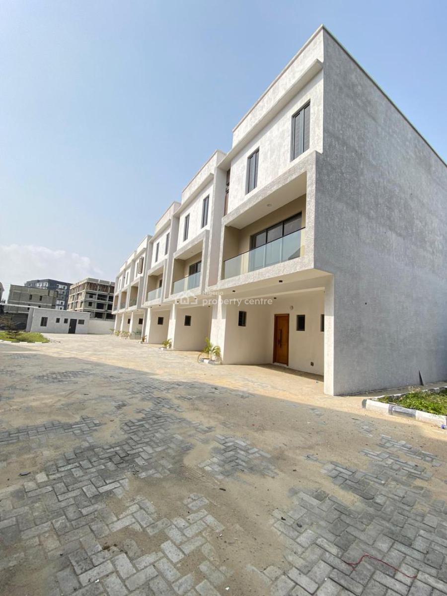 Neatly Built 4 Bedroom Terrace Duplex with Bq, Ikate, Lekki, Lagos, Terraced Duplex for Sale