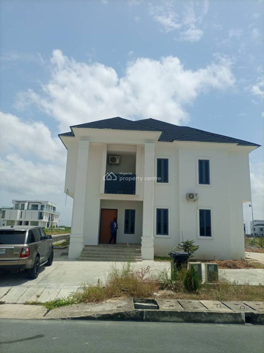 Vety Sweet 5bedroom Semi Detached House at Lekki, Osapa Corrie Creek Estate, Osapa, Lekki, Lagos, Semi-detached Duplex for Sale