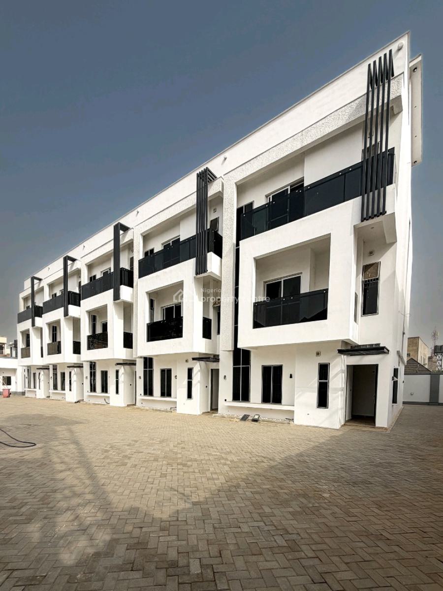 a Tastefully Newly Built 4 Bedroom Terrace Duplex Crafted for Space,, Jahi, Abuja, Terraced Duplex for Sale
