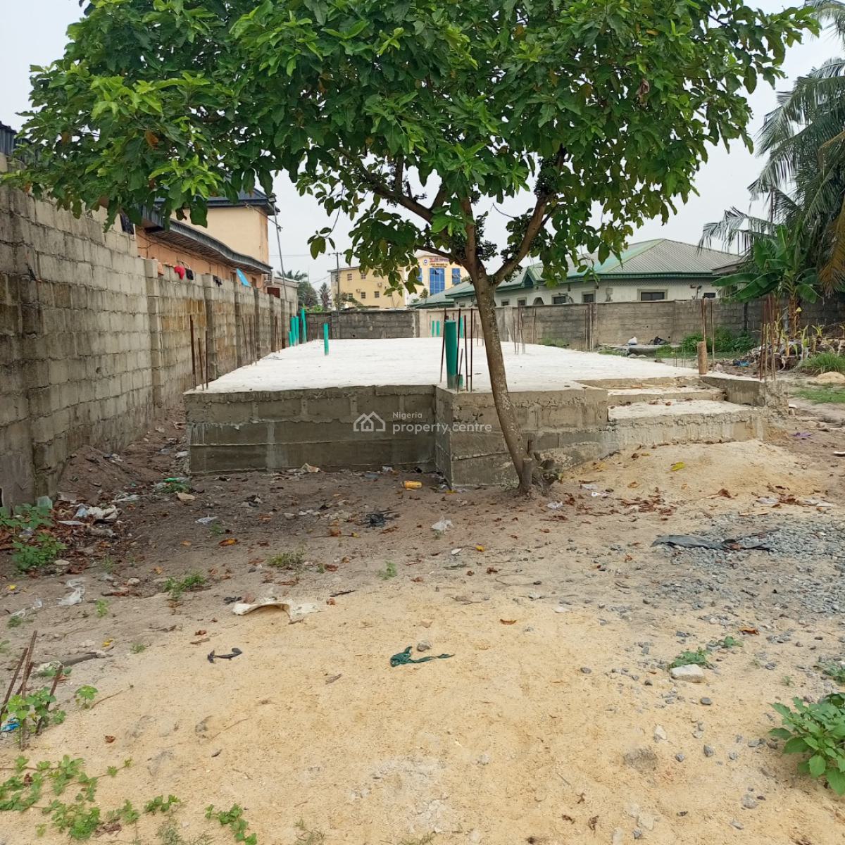 a Residential Half Plot of Land, Akilapa Busstop Ajah-lekki, Oke Ira, Ajah, Lagos, Mixed-use Land for Sale