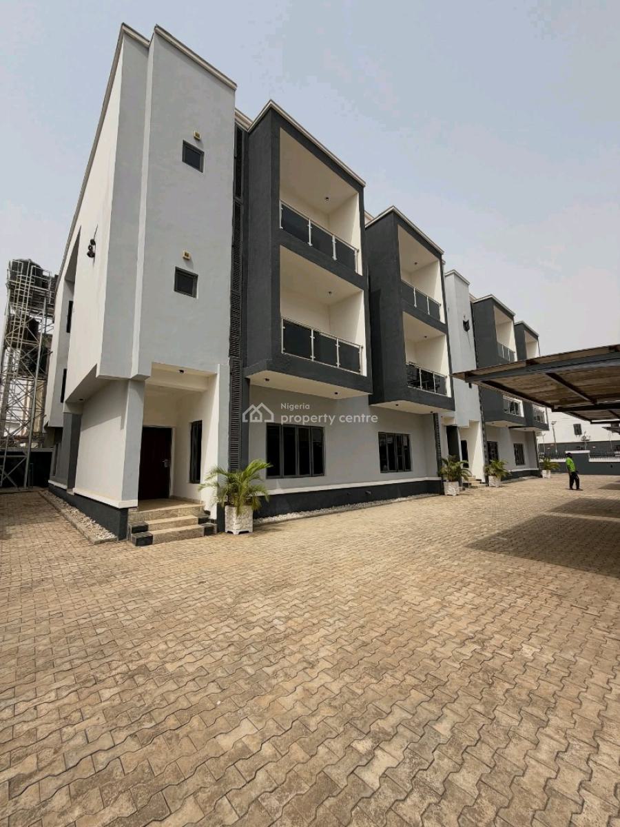 a Tastefully Newly Built 4 Bedroom Terrace, Jahi, Abuja, Terraced Duplex for Sale