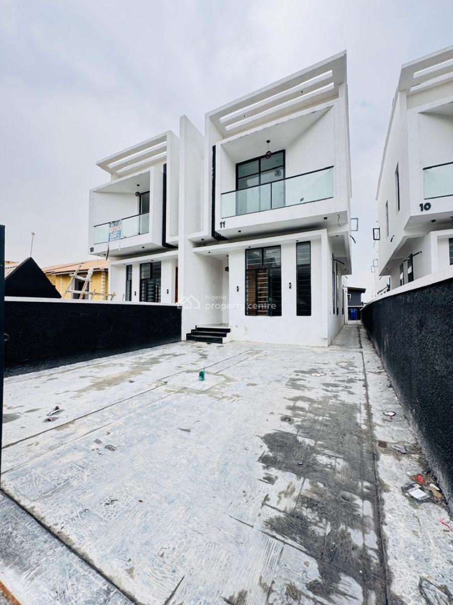 Specious 4bedrooms Semi Detached Duplex with Bq, Idado, Lekki, Lagos, Semi-detached Duplex for Rent