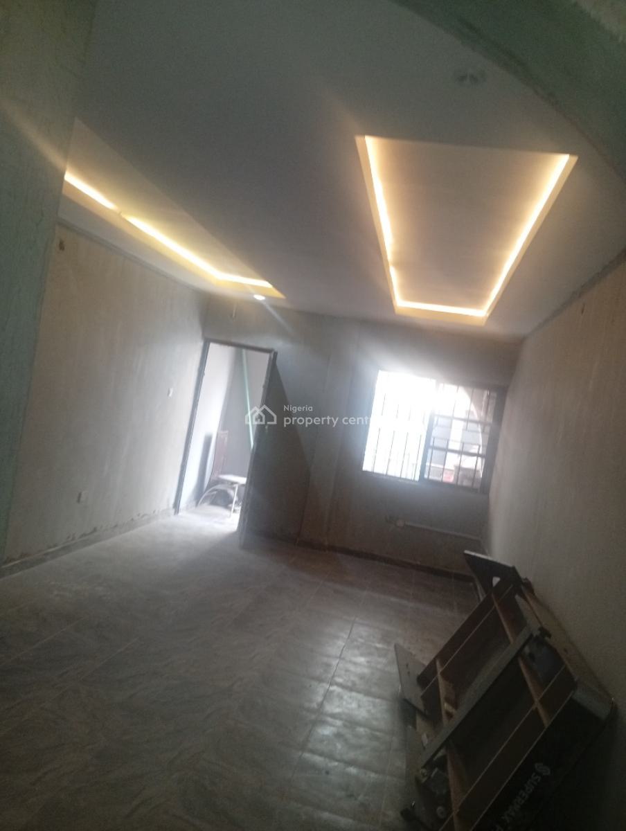 Newly Renovated Spacious 2bedroom Flat All Ensuite with Pop, Screeded, in a Secured Coded Estate at Egbeda Alimosho, Egbeda, Alimosho, Lagos, Flat / Apartment for Rent