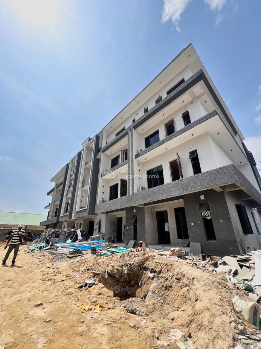 Contemporary 4 Bedroom Terrace Duplex with Bq in a Serene Environment, Oniru, Victoria Island (vi), Lagos, Terraced Duplex for Sale