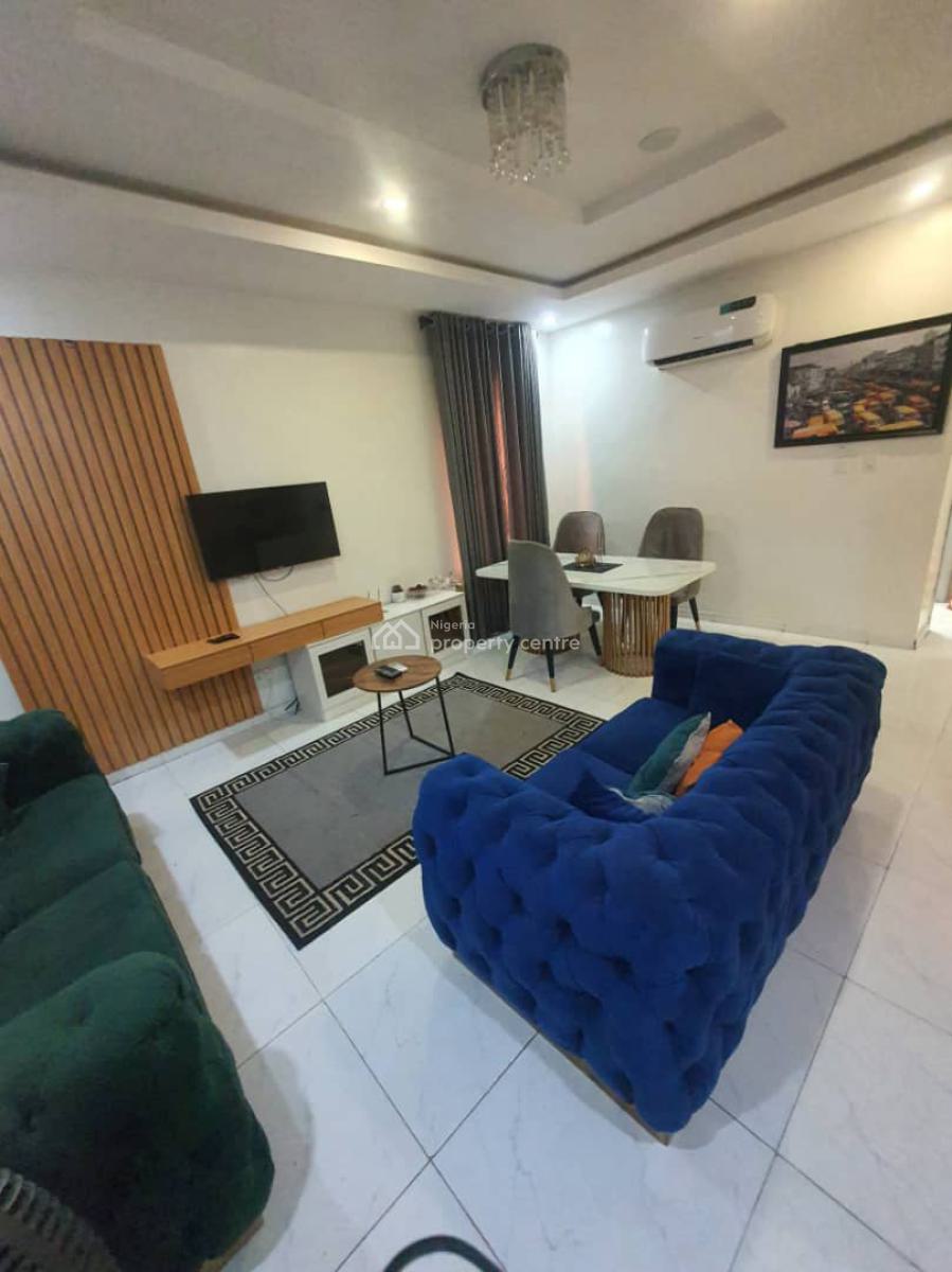 Serviced Unfurnished  Converted 1-bedroom Miniflat with Full Kitchen, Orchid Road, Lekki, Lagos, Mini Flat (room and Parlour) for Rent