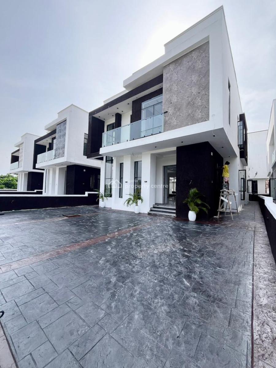 Contemporary 5 Bed Detached Duplex with Bq, & Swimming Pool, Ikota, Lekki, Ikota, Lekki, Lagos, Detached Duplex for Sale