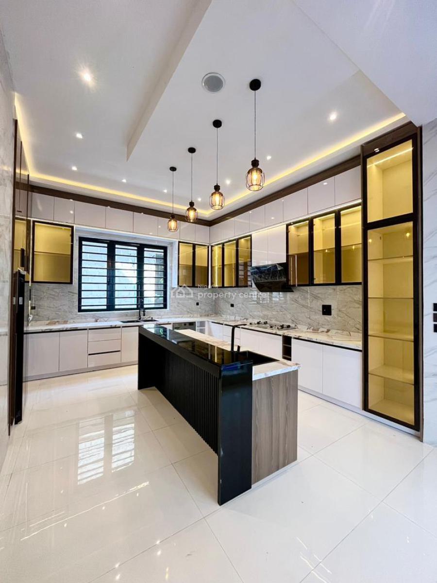 Contemporary 5 Bed Detached Duplex with Bq, & Swimming Pool, Ikota, Lekki, Ikota, Lekki, Lagos, Detached Duplex for Sale