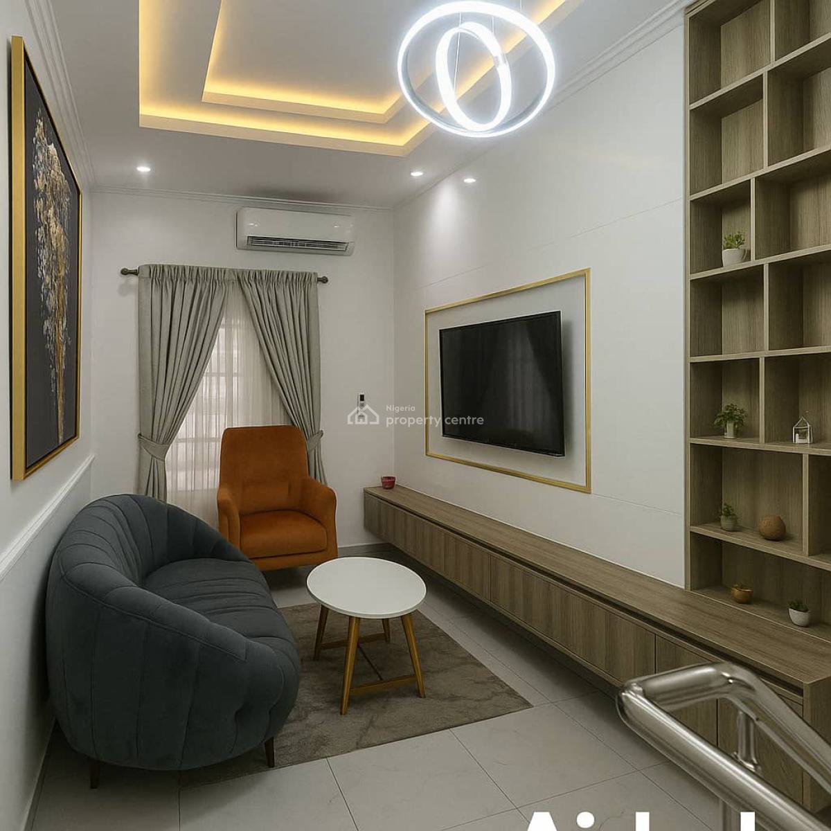 Fully Furnished Masters Bed Available for 6 Months, Orchid Road, Lekki, Lagos, Flat / Apartment for Rent