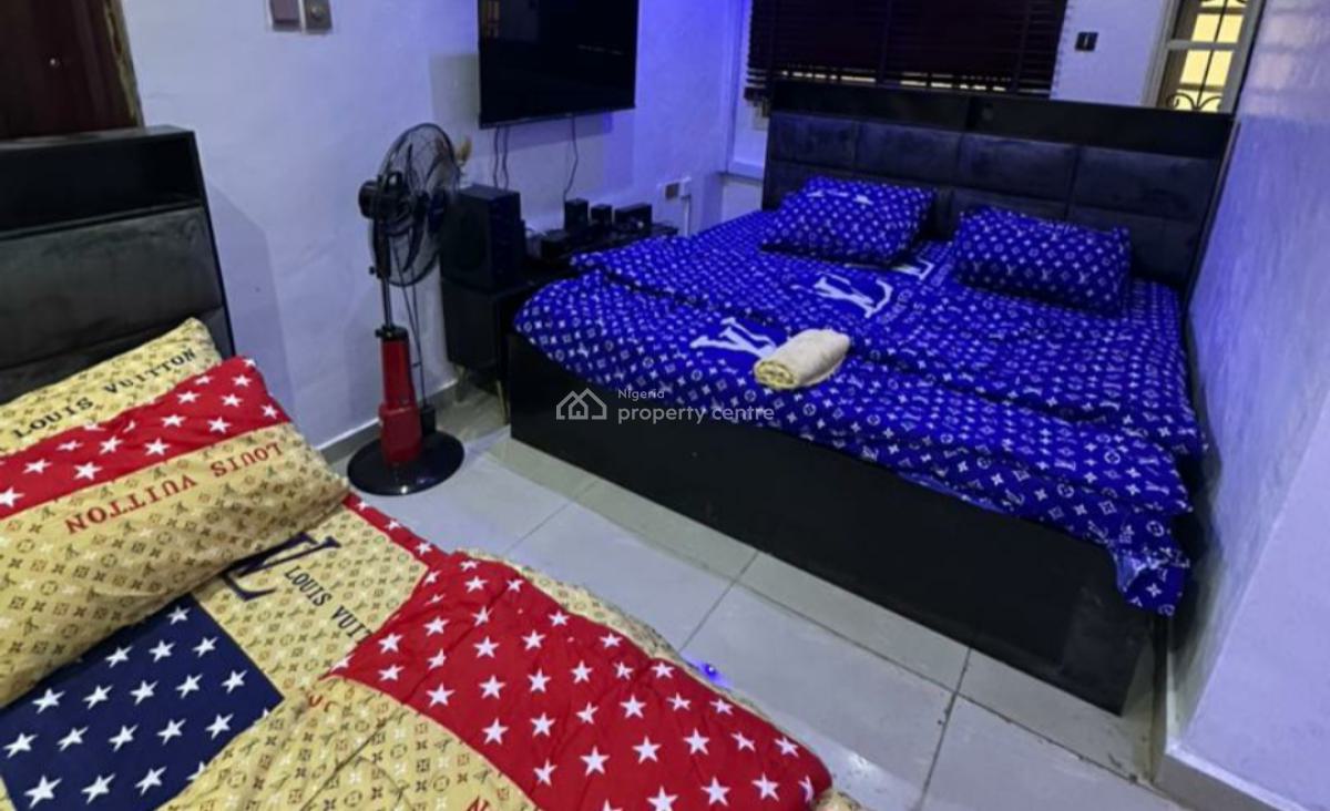 Fully Furnished 1 Bedroom Flat Large Ensuite Room, Phase 1, Gra, Ogudu, Lagos, Mini Flat (room and Parlour) for Rent