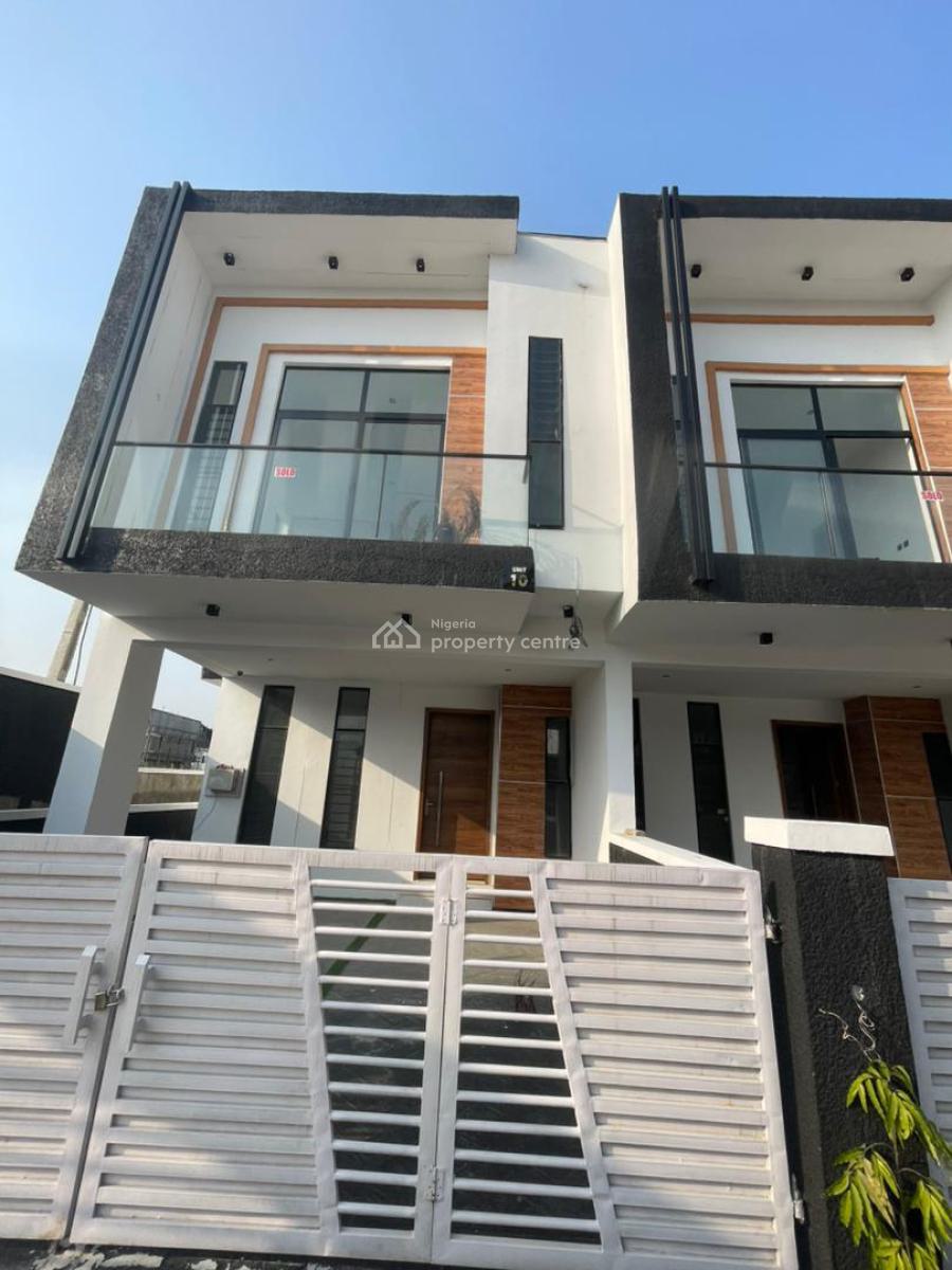 Newly Built 3 Bedroom Semi Detached Duplex with Bq, Ikota, Lekki, Lagos, Semi-detached Duplex for Rent