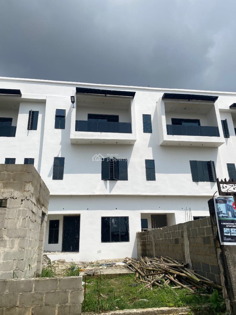 Exquisitely Finished 4units of 4 Bedroom Terraced Duplex, Shell Cooperative Estate / Eneka, Port Harcourt, Rivers, Terraced Duplex for Sale