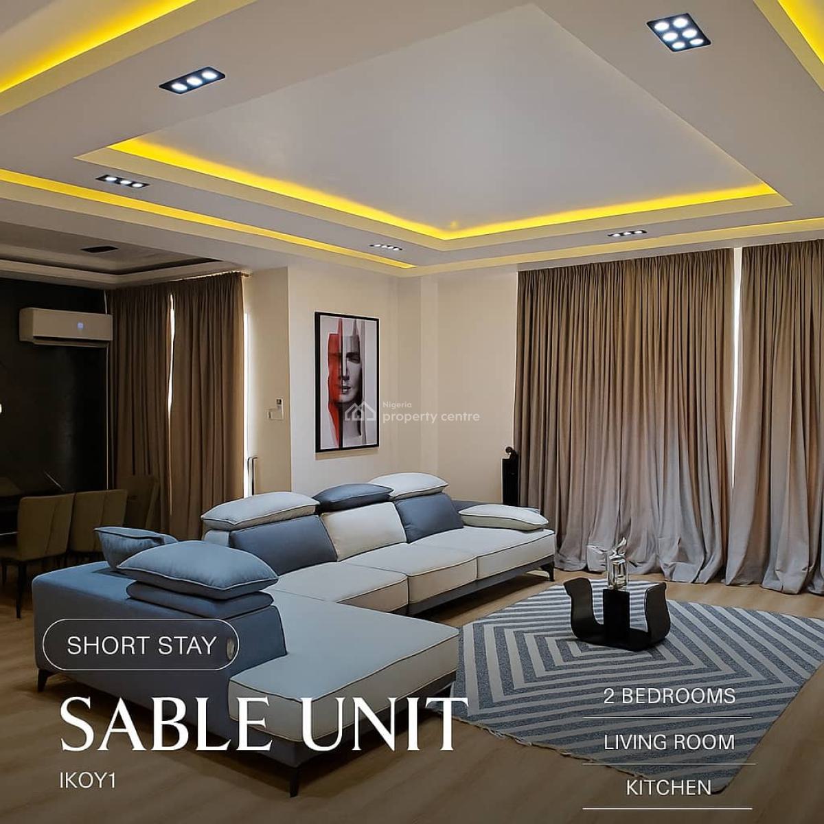 Elegant Fully Furnished Classic 2-bedroom Apartment, Ikoyi, Lagos, Flat / Apartment for Rent