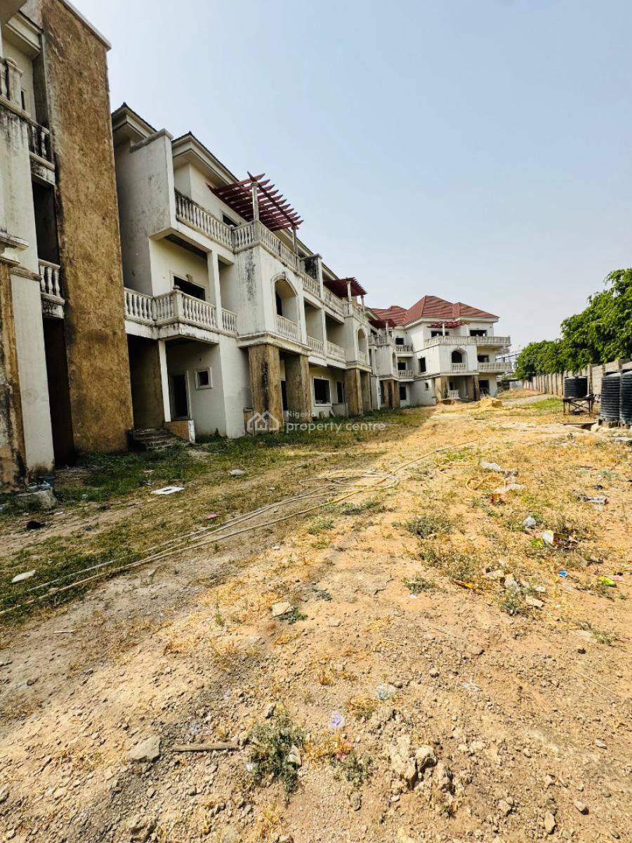 Strategically Located 5units Semi Finished & Redevelopable Property, Off Ibb Boulevard Way, Maitama District, Abuja, Detached Duplex for Sale