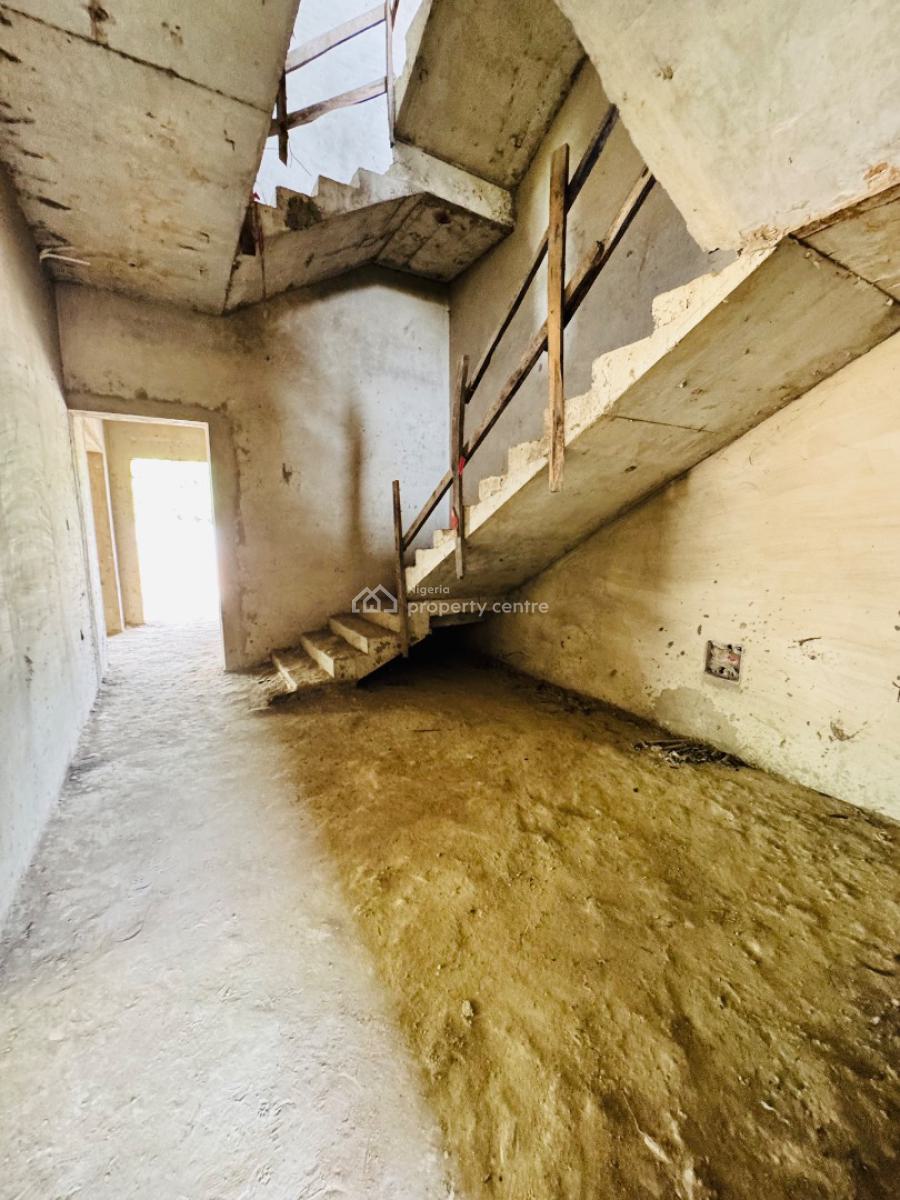 Strategically Located 5units Semi Finished & Redevelopable Property, Off Ibb Boulevard Way, Maitama District, Abuja, Detached Duplex for Sale