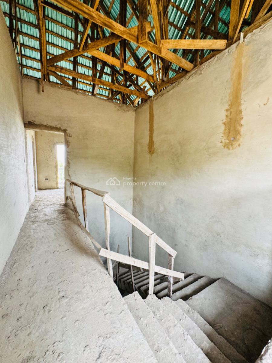 Strategically Located 5units Semi Finished & Redevelopable Property, Off Ibb Boulevard Way, Maitama District, Abuja, Detached Duplex for Sale