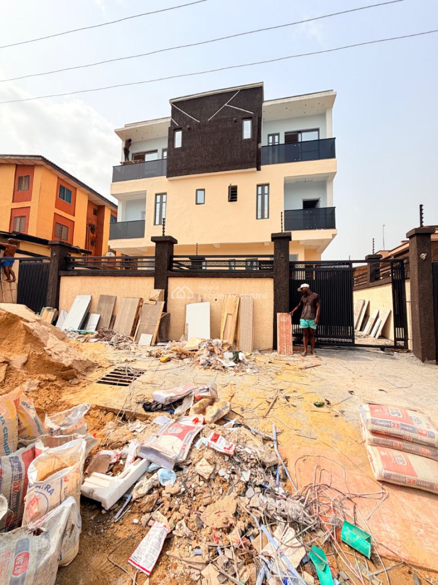 Newly Built 4 Bedroom Semi Detached Duplex with a Room Bq, Ogba, Ikeja, Lagos, Semi-detached Duplex for Sale