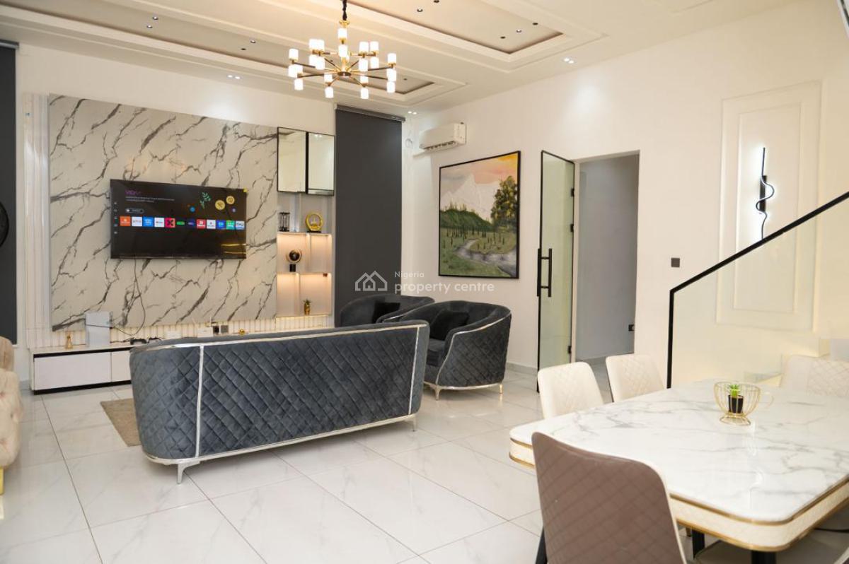 🥰🥰🥰🥰🥰🥰 Our Luxury 4/3bedroom (self Compound )duplex, Ilasan, Ikate, Lekki, Lagos, Detached Duplex Short Let