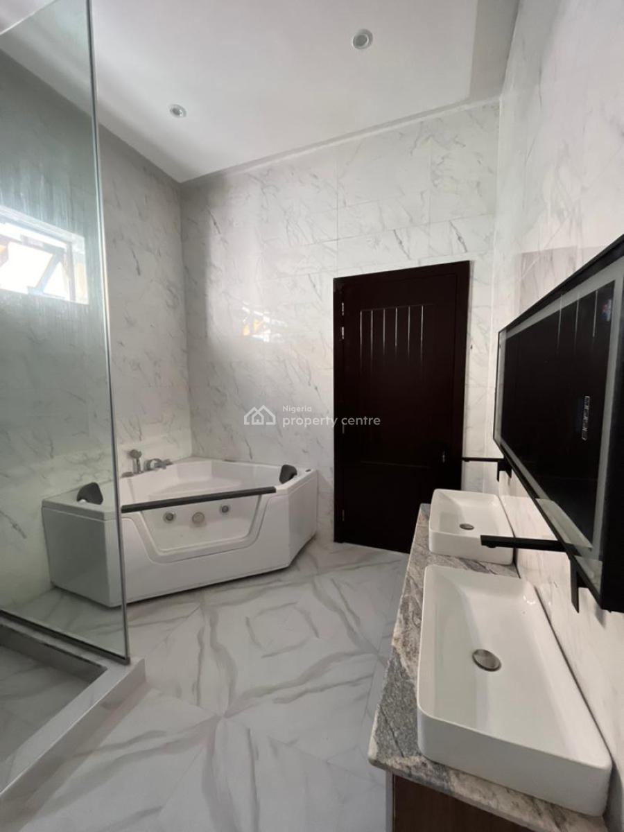 Contemporary 5 Bed Detached Duplex with Bq, Cinema & Rooftop, Osapa London, Osapa, Lekki, Lagos, Detached Duplex for Sale