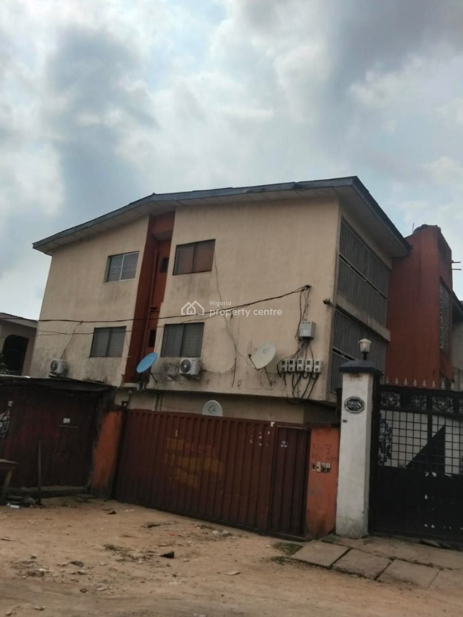 Block of 6 Flats Comprises of 4bedroom Each on Approximately 600sqm La, Ajao  Estate, Isolo, Lagos, Block of Flats for Sale