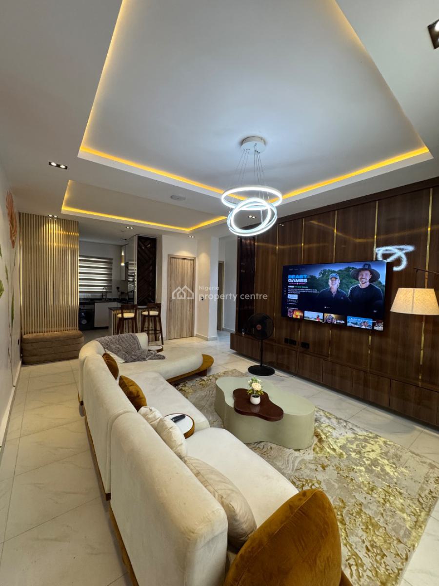 Fully Furnished & Serviced 2 Bedroom Apartment, Chevron, Lekki Expressway, Lekki, Lagos, Flat / Apartment for Rent
