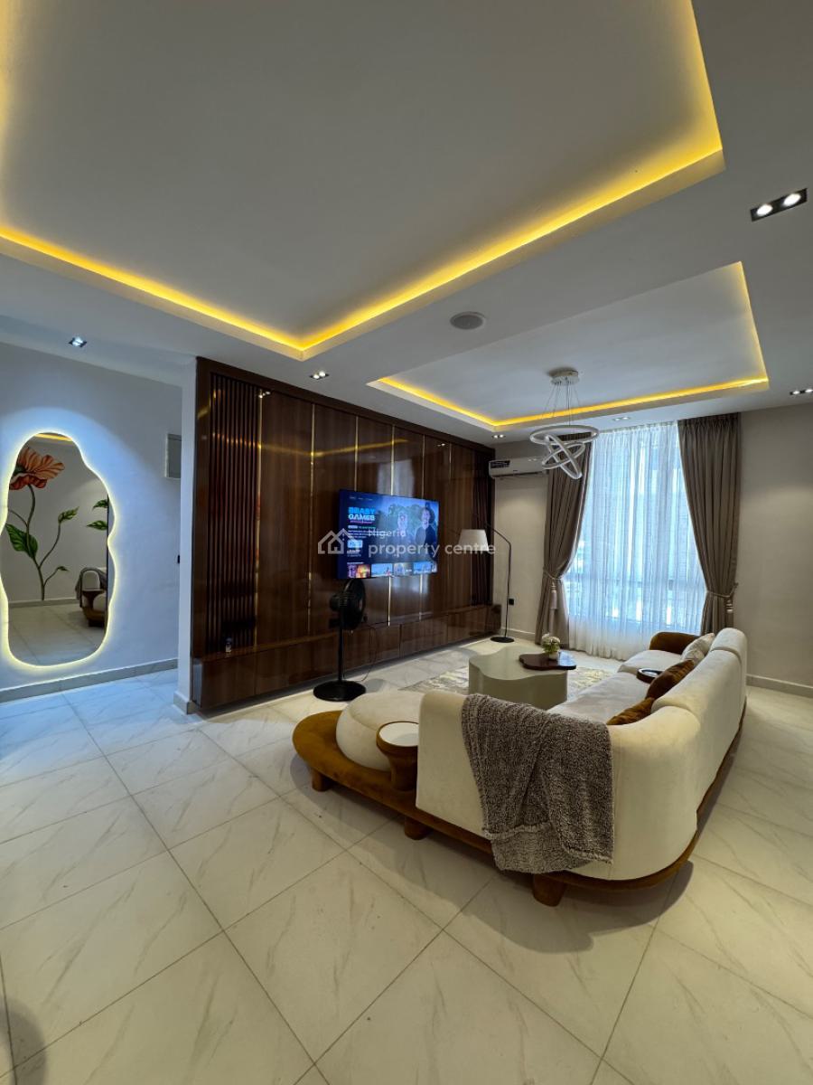 Fully Furnished & Serviced 2 Bedroom Apartment, Chevron, Lekki Expressway, Lekki, Lagos, Flat / Apartment for Rent