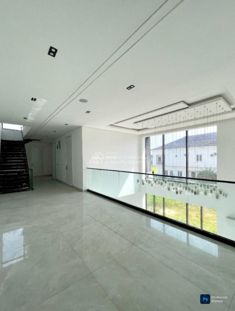 Beautifully Designed 5-bedroom Mansion, Cowrie Creek Estate, Nicon Town, Lekki, Lagos, Semi-detached Duplex for Sale