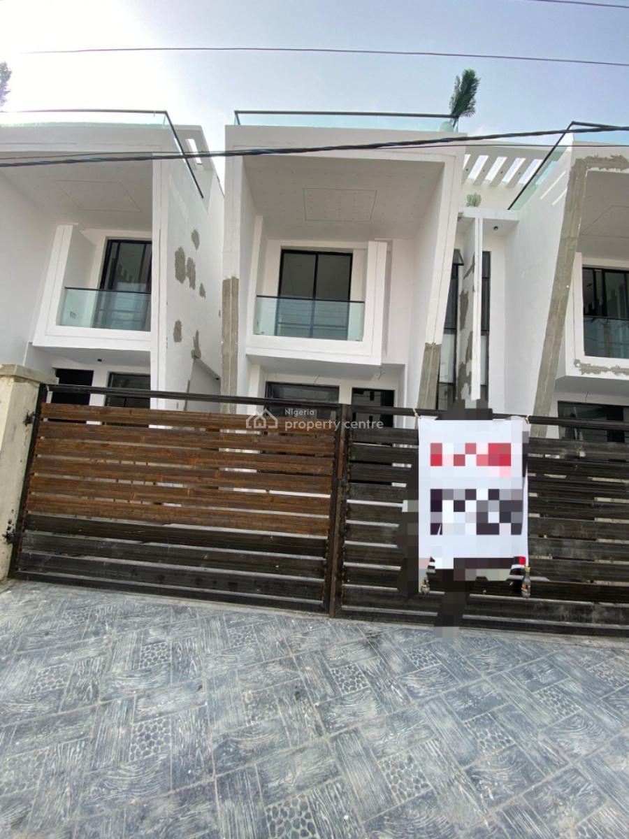 Tastefully Built 4 Bedroom Semi Detached Duplex with Bq, Ikota, Lekki, Lagos, Semi-detached Duplex for Sale