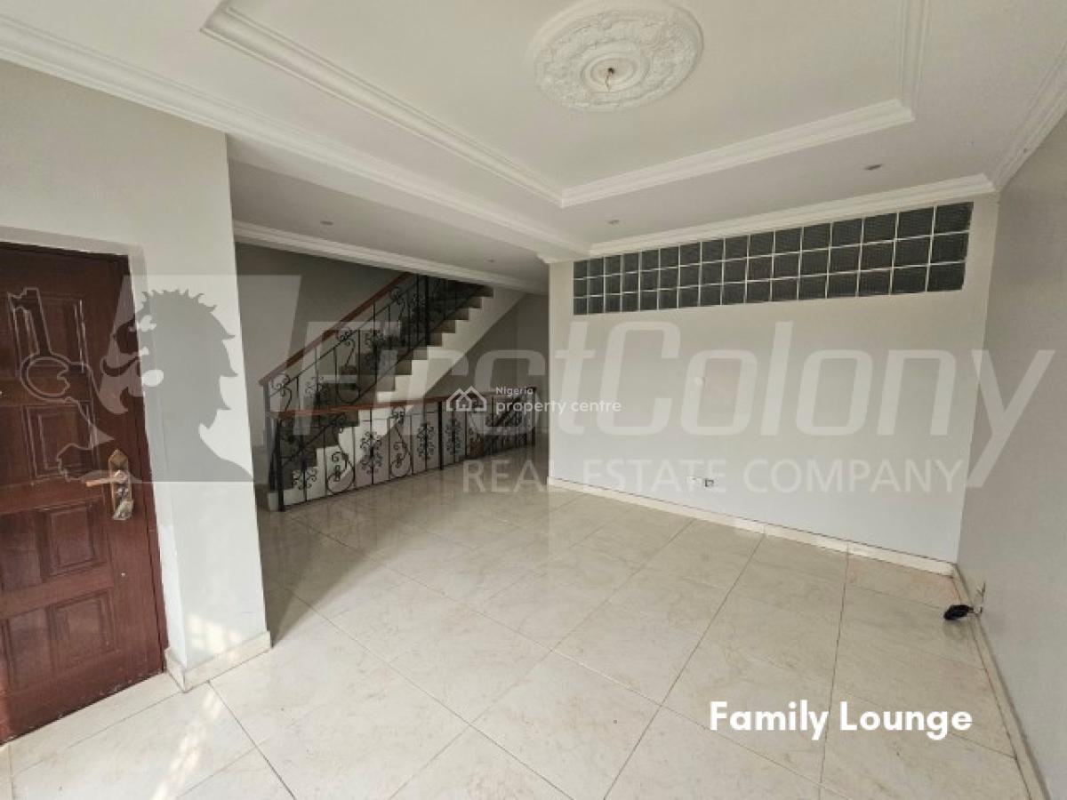 Spacious 4 Bedroom Terraced House with Essential Facilities, Parkview, Ikoyi, Lagos, Terraced Duplex for Rent