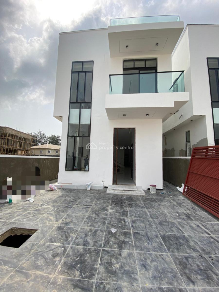Capacious 5 Bedroom Fully Detached Duplex with Pool & Bq., Ikota, Lekki, Lagos, Detached Duplex for Sale
