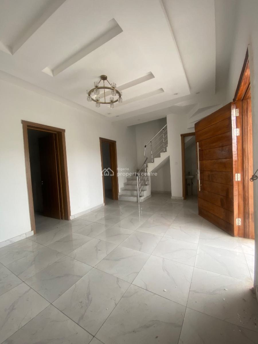 Lovely 4bedroom in a Good Estate with Gud Light, Beside Emerald Est,mobile Road Ilaje, Lekki, Lagos, Terraced Duplex for Sale